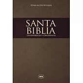 Santa Biblia Reina Valera Revisada Rvr, Con Referencias y Concordancia, Tapa Dura