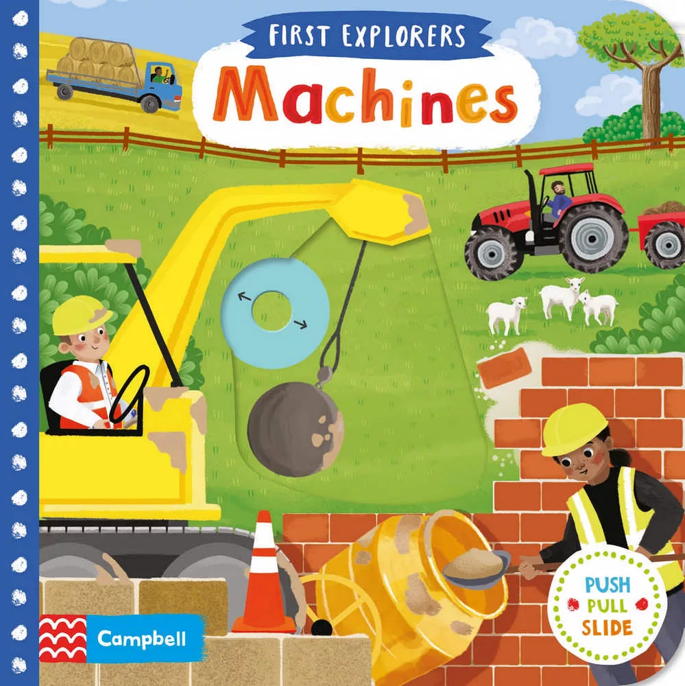 小小探索家 Machines 幼兒遊戲書