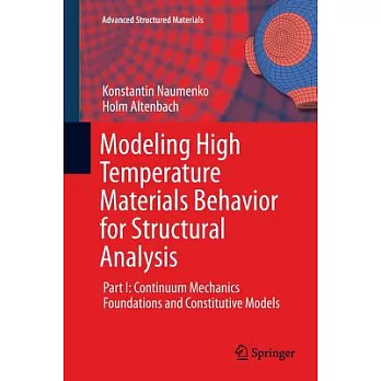 Modeling High Temperature Materials Behavior for Structural Analysis: Continuum Mechanics Foundations and Constitutive Models