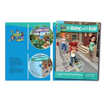 Deep Blue Connects at Home With God Large Group/Small Group Kit Spring 2019: Ages 6 & Up