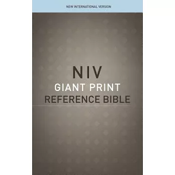 NIV, Reference Bible, Giant Print, Hardcover, Red Letter Edition, Comfort Print