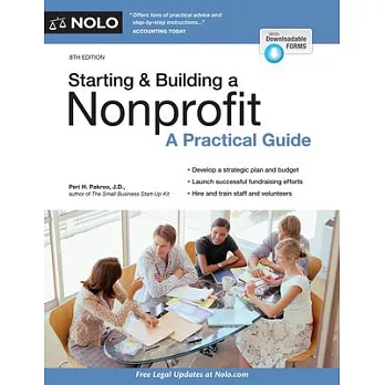 Starting & Building a Nonprofit: A Practical Guide, Includes Downloadable Forms