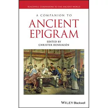 A Companion to Ancient Epigram