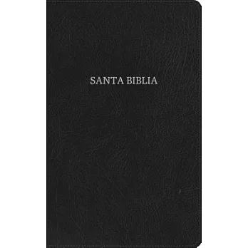 La Santa Biblia / Holy Bible: Reina-Valera 1960, negro, piel fabricada referencia / Black Bonded Leather, Reference