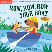寶寶咬咬書：經典童謠Row, Row, Row Your Boat（耐撕咬、無毒可洗）Indestructibles