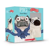 Pig The Pug Gift Set (4 Books + CD +Plush)