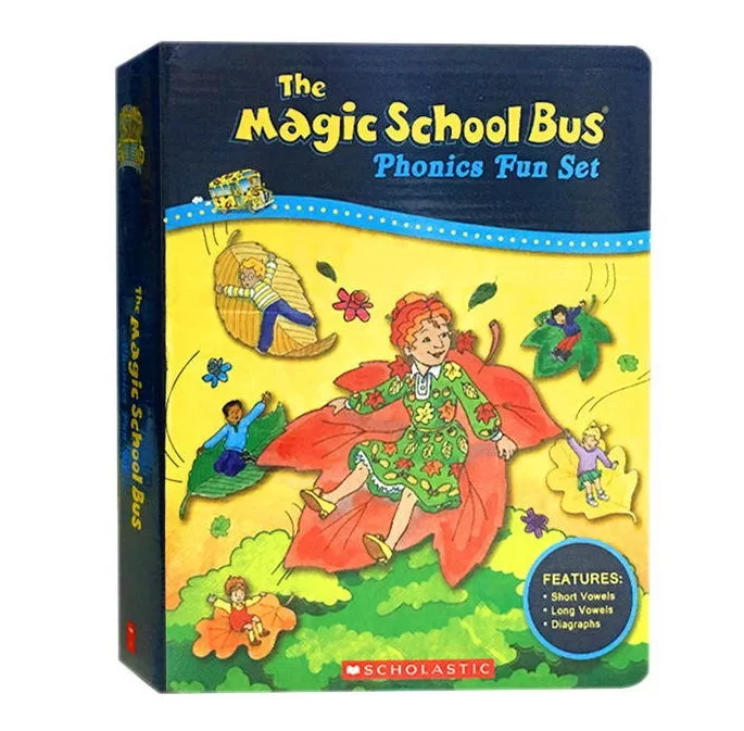 Magic School Bus Phonics Fun Set (12本書+CD)