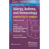 Washington Manual Allergy Subspecialty Consult