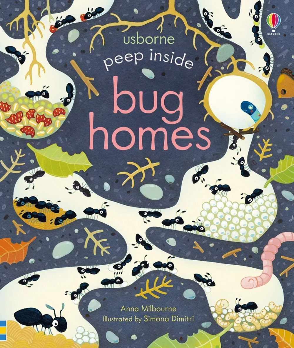 偷偷看一下翻翻書：蟲的家（3歲以上）Peep Inside: Bug Homes