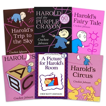 Harold and the Purple Crayon 6-Picture Book Box Set