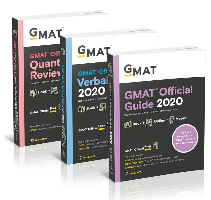 GMAT Official Guide 2020 Bundle: Gmat Official Guide / Quantitative Review / Verbal Review
