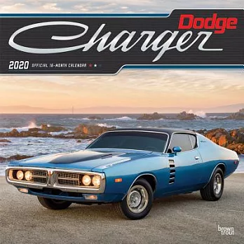 Dodge Charger 2020 Calendar: Foil Stamped Cover