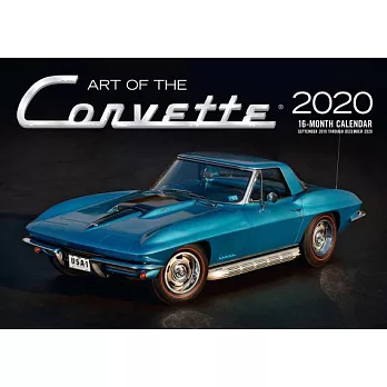 Art of the Corvette 2020 Calendar: Includes September 2019 Through December 2020