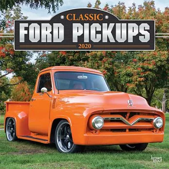 Classic Ford Pickups 2020 Calendar: Foil Stamped Cover