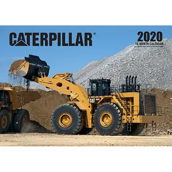 Caterpillar 2020 Calendar: Includes September 2019 Through December 2020