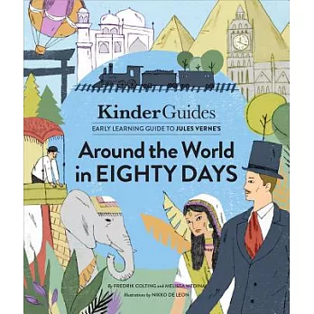 KinderGuides Early Learning Guide to Jules Verne’s Around the World in Eighty Days