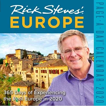 Rick Steves’ Europe Page-a-day Calendar 2020