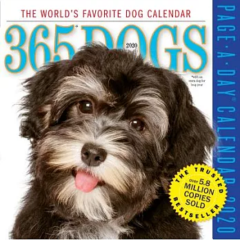 365 Dogs Color 2020 Calendar