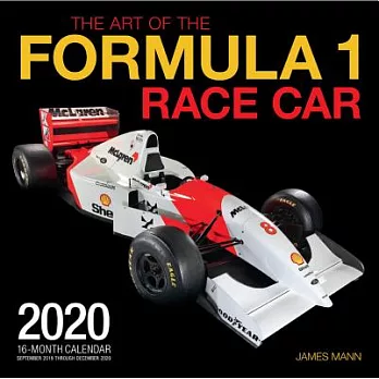 The Art of the Formula 1 Race Car 2020 Calendar: Includes September 2019 Through December 2020