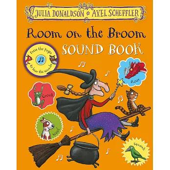Room on the Broom: Press the page Sound Book