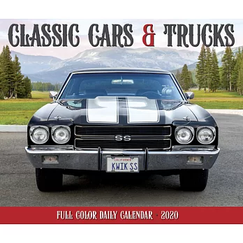 Classic Cars & Trucks 2020 Box Calendar