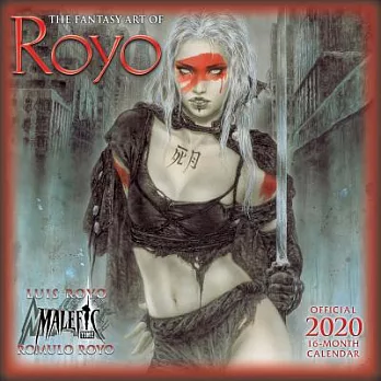 The Fantasy Art of Royo 2020 Calendar