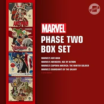 Marvel’s Phase Two Box Set: Marvel’s Ant-Man; Marvel’s Avengers: Age of Ultron; Marvel’s Captain America: The Winter Soldier; Marvel’s Guardians o