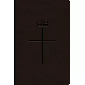 The Holy Bible: English Standard Version, Deep Brown, TruTone, Royal Cross: Value Compact Bible