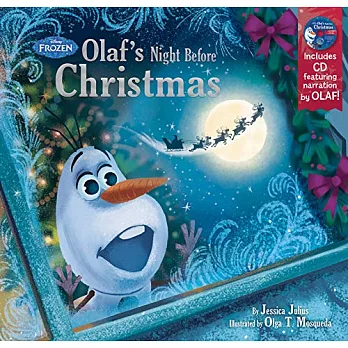 Olaf’s Night Before Christmas Book & CD