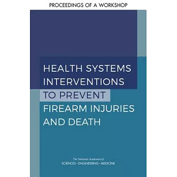 Health Systems Interventions to Prevent Firearm Injuries and Death