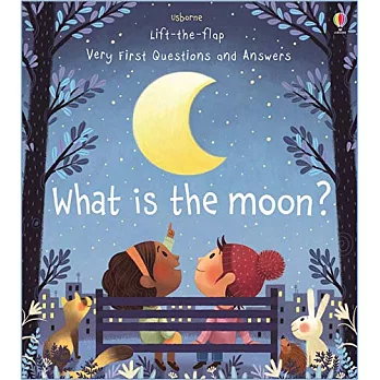 Q&A知識翻翻書：月亮是什麼？（2歲以上）Lift-The-Flap Very First Questions and Answers: What is the Moon?