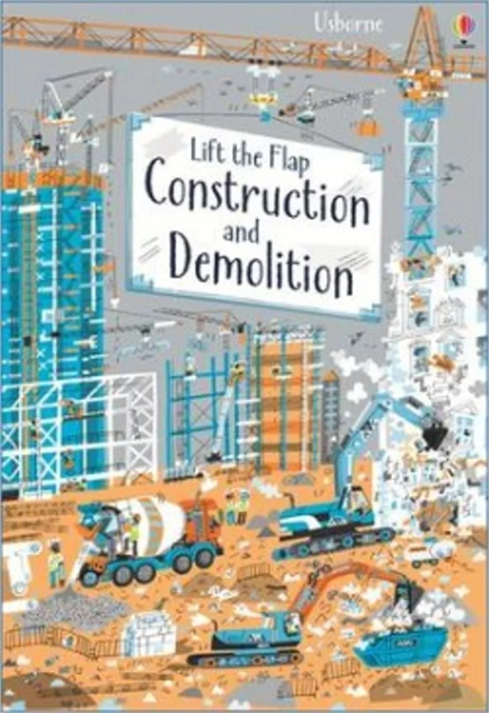 互動機關書：建築與拆除工程（5歲以上）Lift the Flap Construction and Demolition