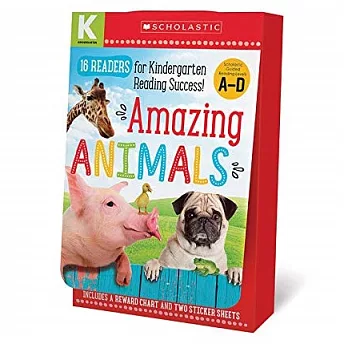 Amazing Animals Reader Box Set（16本合售）