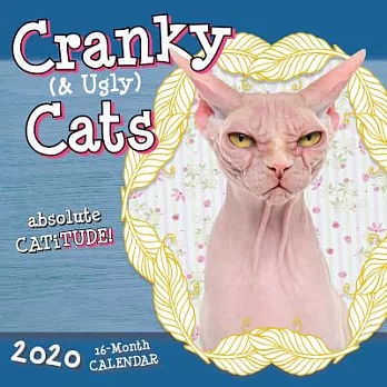 Cranky & Ugly Cats 2020 Calendar: Absolute Catitude
