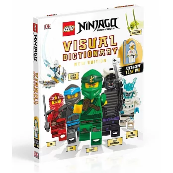 LEGO NINJAGO Visual Dictionary, New Edition: With Exclusive Teen Wu Minifigure（附偶）