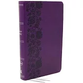 Nkjv, Reference Bible, Compact, Leathersoft, Purple, Red Letter Edition, Comfort Print: Holy Bible, New King James Version