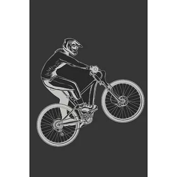 Mountain Biking Trails Logbook: b029: Notebook For Rating Rides and Trails - Gift Idea for Off Road Biking Cycling Enthusiasts - Gift Exchange Stockin