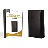 Rvr60 Santa Biblia, Letra Grande, Tamaño Compacto, Leathersoft, Negro, Edición Letra Roja