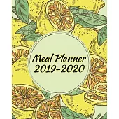 Meal Planner 2019-2020: Track And Plan Your Meals - Menu Planning Pages with Weekly Grocery Shopping List: Meal Planner: Track And Plan Your M