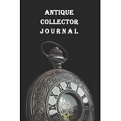 Antique Collector Journal: Antiquet line journal