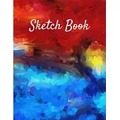 Sketch Book: 8.5 x 11 Notebook for Sketching and Drawing. 120 Blank Pages Sketchbook
