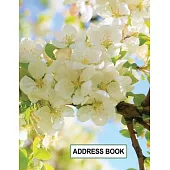 Low Vision Large Print Address and Password Record Book: Organizer for Visually Impaired 8.5