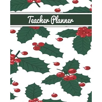 Teacher Planner: Christmas New Year gift Unicorn bear deer santa Inspirational and Motivational Gift Idea for Teacher! The Ultimate Tea
