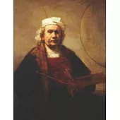 Rembrandt Black Pages Sketchbook: Self-Portrait with Two Circles - Use with Art Supplies Like Metallic Markers, Chalk, Colored Pencils, Gel Ink Pens -