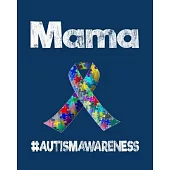 Mama: Autism Awareness Gift 2020 Monthly Planner 8
