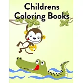 Childrens Coloring Books: Early Learning for First Preschools and Toddlers from Animals Images