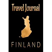 Travel Journal Finland: Blank Lined Travel Journal. Pretty Lined Notebook & Diary For Writing And Note Taking For Travelers.(120 Blank Lined P