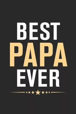 Best papa ever: Paperback Book With Prompts About What I Love About Dad/ Father’’s Day/ Birthday Gifts From Son/Daughter