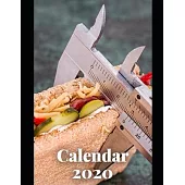 Nutritionist Calendar 2020: Calendar Weekly Planer 2020 Logbook Diary Gift Todo Memory Book Budget Planner Hobby - Men, Woman, Girls & Boys - 8.5