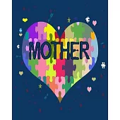 Mother: Autism Awareness Gift 2020 Monthly Planner 8